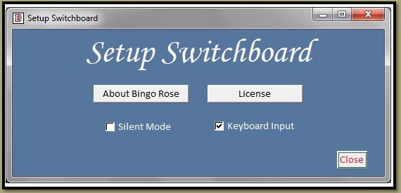 Setup Switchboard